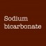 sodium bicarbonate