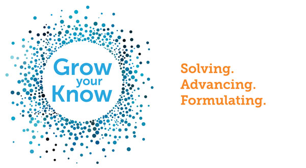 Grow your know. Solving. Advancing. Formulating.